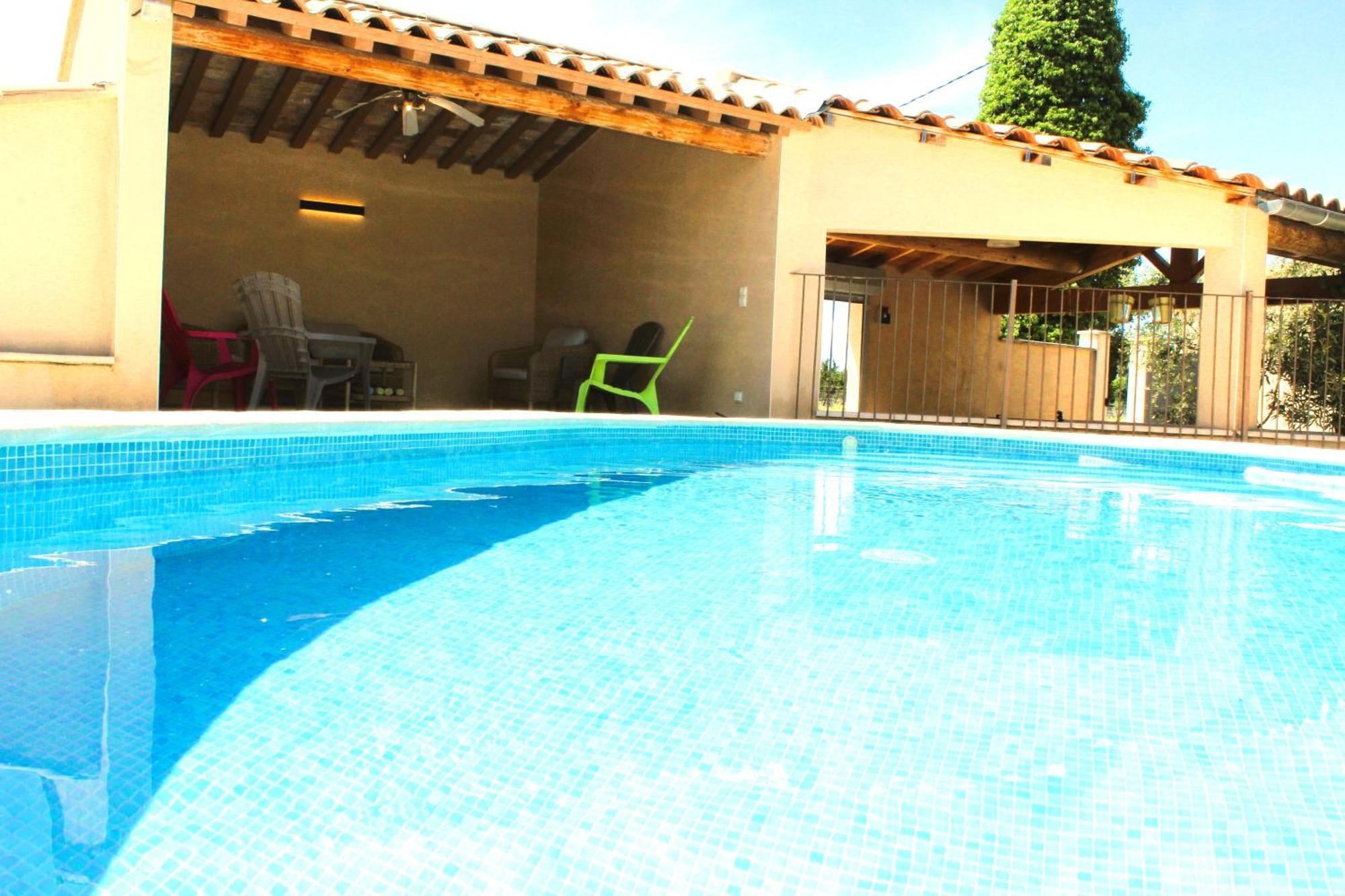 Mas La Gentille ,,, A La Campagne , Beautiful Outdoor , Swimming Pool , Pool House , Nice Green Garden , Bbq ,,, Only For You , Pour Passer Un Sejour Inoubliable Перн-ле-Фонтен Екстериор снимка